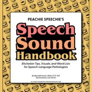 Speech Sound Handbook by Peechie Speechie